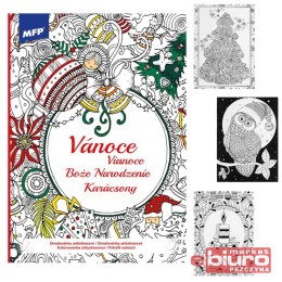 KOLOROWANKA ANTYSTRESOWA BOŻE NARODZENIE MFP