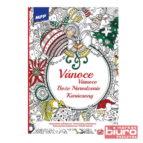 KOLOROWANKA ANTYSTRESOWA BOŻE NARODZENIE MFP