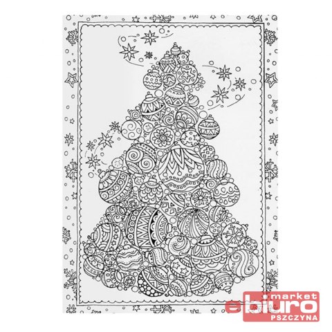 KOLOROWANKA ANTYSTRESOWA BOŻE NARODZENIE MFP