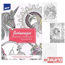 KOLOROWANKA ANTYSTRESOWA JEDNOROŻCE 2 MFP