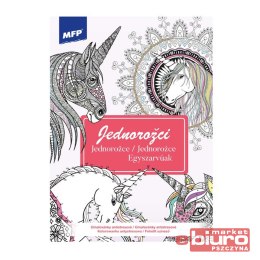 KOLOROWANKA ANTYSTRESOWA JEDNOROŻCE 2 MFP