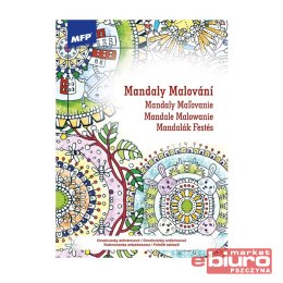 KOLOROWANKA ANTYSTRESOWA MANDALE MALOWANIE