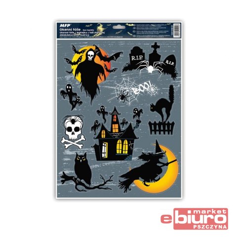 NAKLEJKA HALLOWEEN BROKAT HA001 30X42 CM 1041940