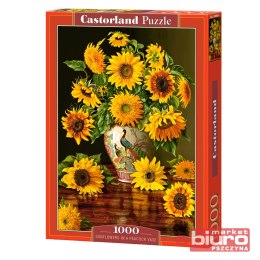 PUZZLE 1000 EL. C-103843-2 SUNFLOWERS IN A PEACOCK