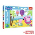 PUZZLE 24 MAXI ŚWINKA PEPPA NA WAKACJACH 14293