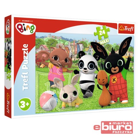 PUZZLE 24 MAXI ZABAWA W PARKU 14306 TREFL