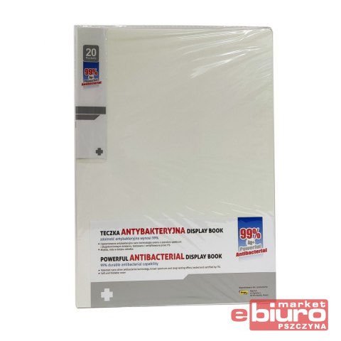 TECZKA OFERTOWA ANTYBAK. A4 20 KOSZULEK BIAŁA