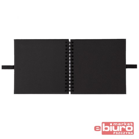ALBUM DO ZDOBIENIA 20,5CM X 20,5CM CZARNY