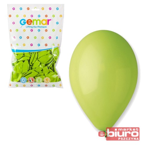 BALONY G110 PASTEL 12" PISTACJOWE 100 SZT GODAN