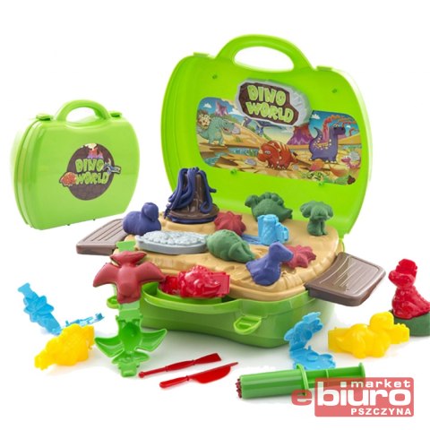 CIASTOLINA ŚWIAT DINOZAURÓW W WALIZCE 5397