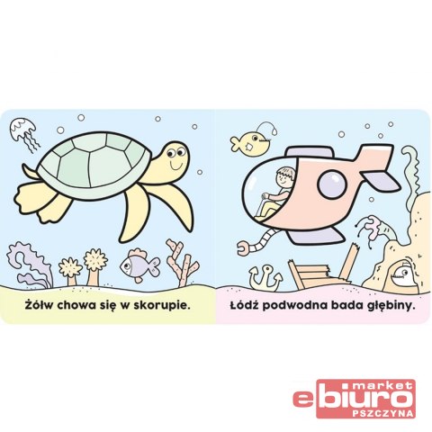 W MORZU. MALOWANKA WODNA