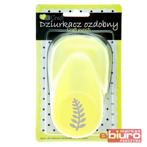 DZIURKACZ OZDOBNY 5 CM PAPROĆ JCDZ-120-329