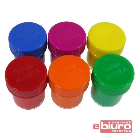 FARBY PLAKATOWE 12 KOLORÓW 20ML KIDEA