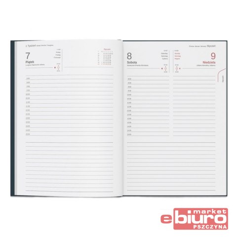 KALENDARZ A5 DZIENNY FLAT LAY HERLITZ