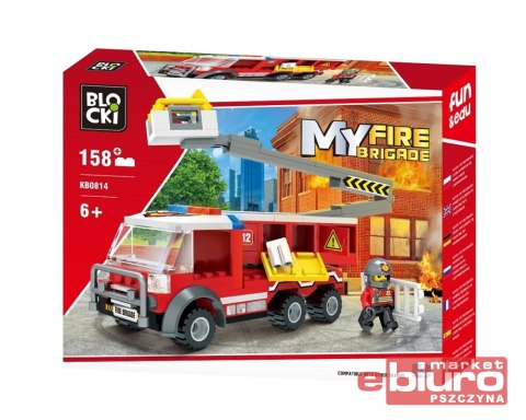 KLOCKI BLOCKI MYFIREBRIGADE PODNOŚNIK 158 EL. 8141
