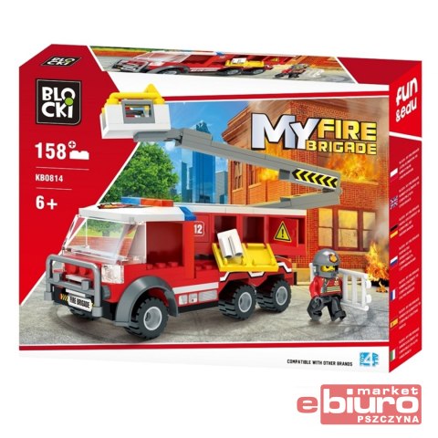 KLOCKI BLOCKI MYFIREBRIGADE PODNOŚNIK 158 EL. 8141