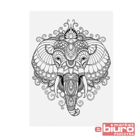 KOLOROWANKA ANTYSTRESOWA SŁONIE MFP