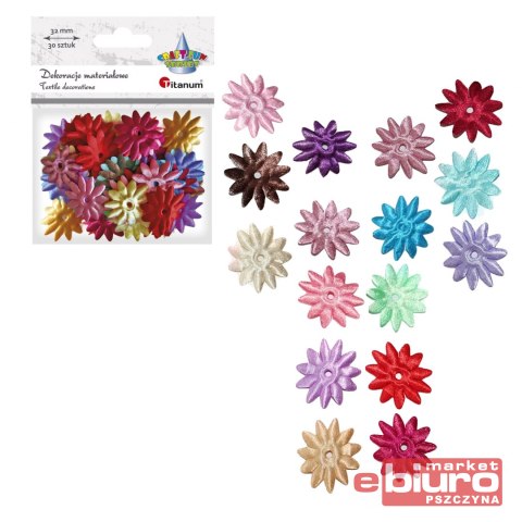 KSZTAŁTY MATERIAŁOWE A'30 F022 KWIATY TITANUM