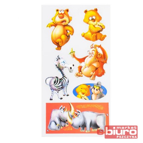 NAKLEJKI 7 X 18 CM MIX 3 MFP