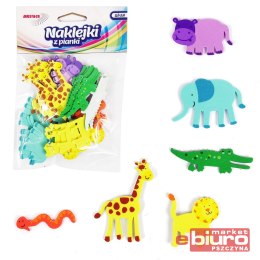 NAKLEJKI Z PIANKI PVC46 DŻUNGLA 3 BREWIS