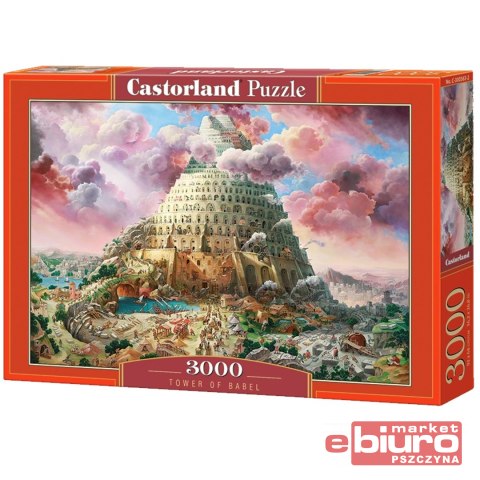 PUZZLE 3000 EL. TOWER OF BABEL CASTOR
