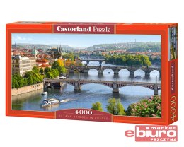 PUZZLE 4000 EL.VLTAVA BRIDGES IN PRAGUE CASTORLAND