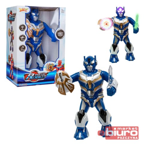 ROBOT ŚWIECĄCY MIECZ,TARCZA 6544