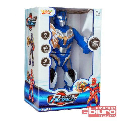 ROBOT ŚWIECĄCY MIECZ,TARCZA 6544