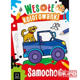 SAMOCHODY WESOŁE KOLOROWANKI 4+