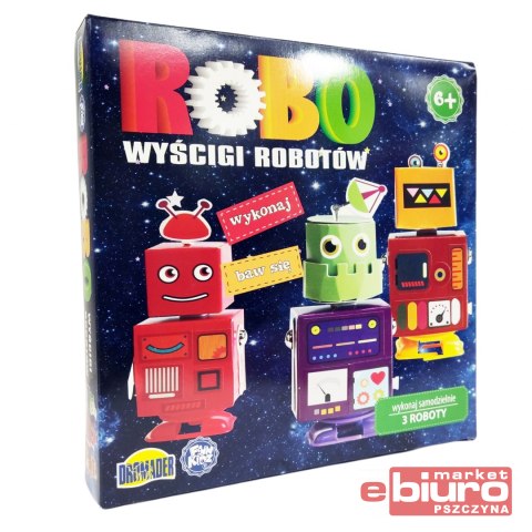 ZABAWKA KREATYWNA WYŚCIGI ROBOTÓW DROMADER