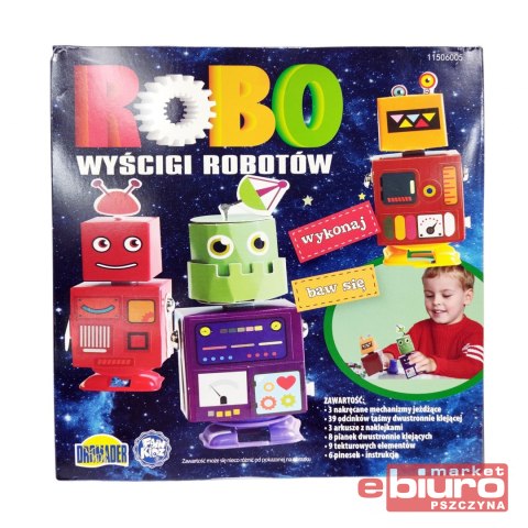 ZABAWKA KREATYWNA WYŚCIGI ROBOTÓW DROMADER