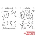ZWIERZĘTA. WESOŁE KOLOROWANKI 4+