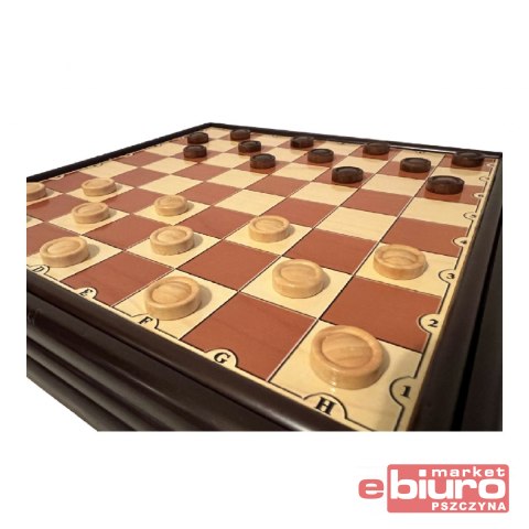 GRA WARCABY BACKGAMMON KÓŁKO KRZYŻYK 4W1 NORIMPEX