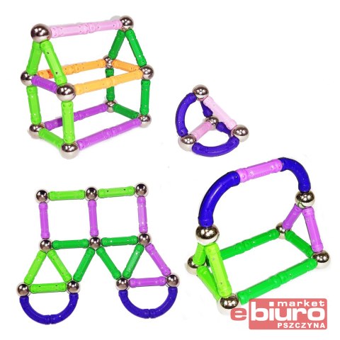 KLOCKI MAGNETYCZNE 3D 120 ELEM. 0527 MALIS