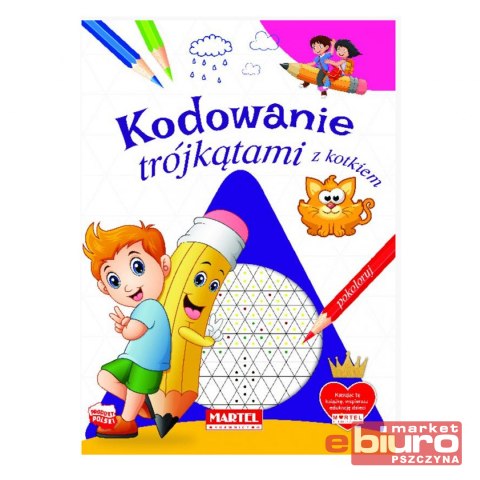 KODOWANIE TRÓJKĄTAMI Z KOTKIEM MARTEL