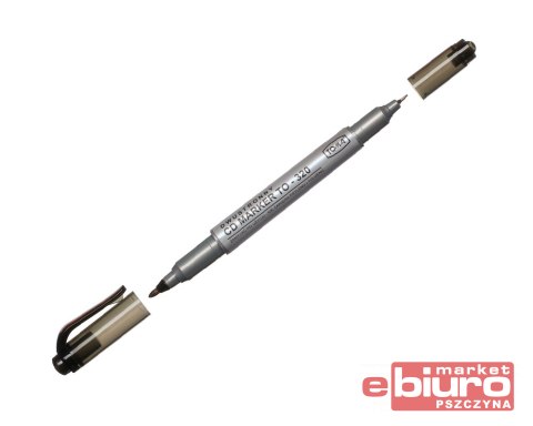MARKER DO CD DWUSTRONNY 0,5-0,8MM CZARNY TO-320 TOMA