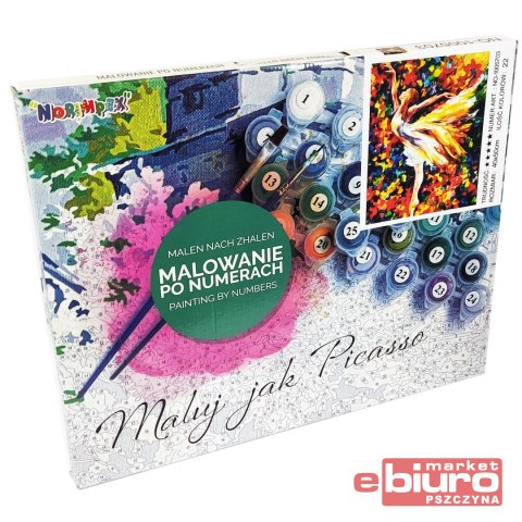 MALOWANIE PO NR. DZIEWCZYNA BALETNICA NORIMPEX