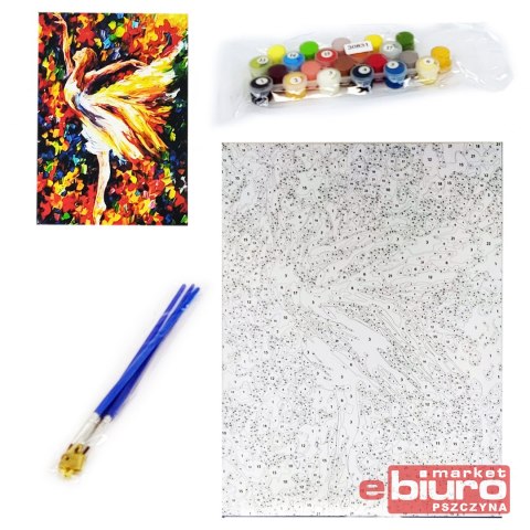 MALOWANIE PO NR. DZIEWCZYNA BALETNICA NORIMPEX