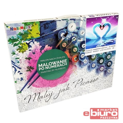 OBRAZ ŁABĘDZIE NO-1005536 NORIMPEX