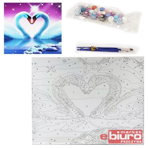 OBRAZ ŁABĘDZIE NO-1005536 NORIMPEX