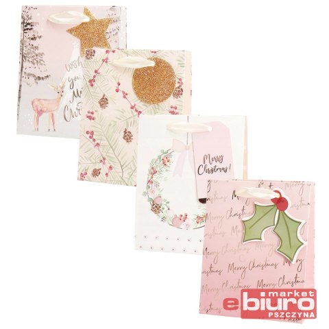 TORBA PREZENTOWA 11,5X14,5 WIANEK,CIS,RENIFER 1495