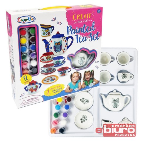 ZESTAW KREATYWNY NACZYNIA DO MALOWANIA Q6935 SWEDE