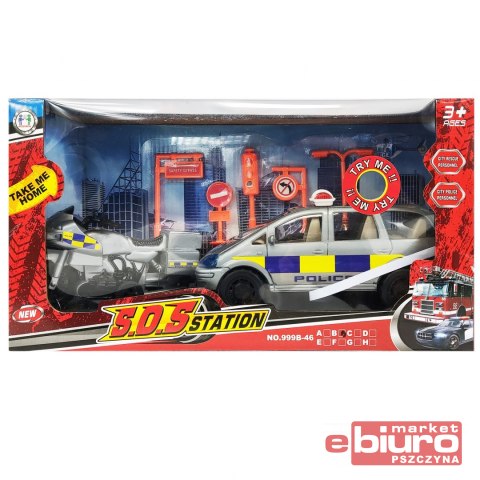 AUTO RATUNKOWE Z DŹW ŚWIATŁEM + MOTOR 2658 SWEDE