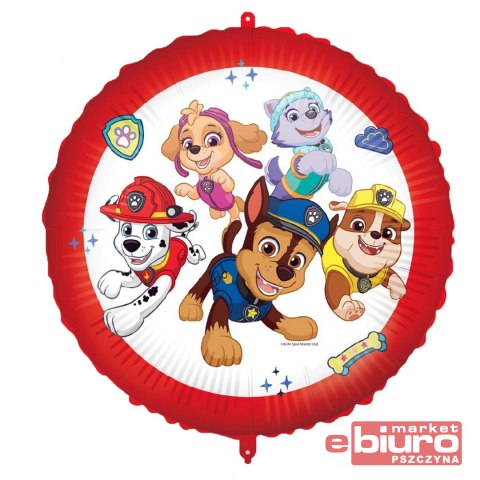 BALON FOLIOWY 18" PAW PATROL READY FOR ACTION