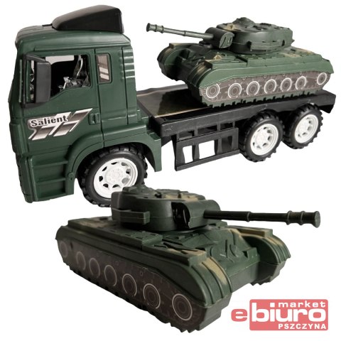 CIĘŻARÓWKA LAWETA WOJSKOWA CZOŁG SWEDE