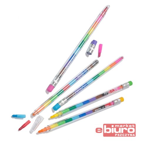 KREDKA PRESTO Z PRZEKLADANYM WKŁ. 6 KREDEK 12 KOL.