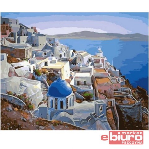 MALOWANIE PO NR. MIASTO DOMKI SANTORINI NORIMPEX