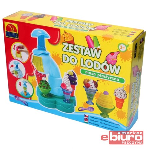 MASA PLASTYCZNA ZESTAW DO LODÓW 130-43917 DROMADER