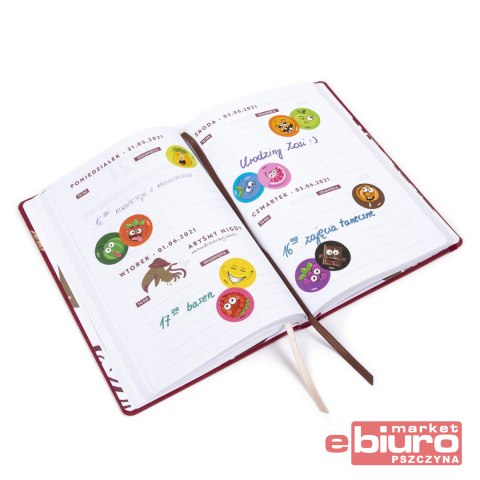 NALEPKI ZAPACHOWE 24 SZT KIDEA