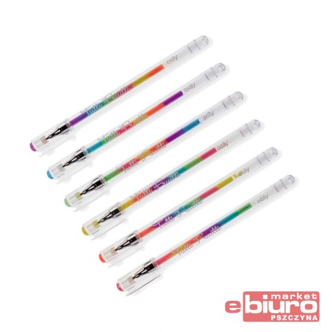 PACHNĄCE DŁUGOPISY ŻELOWE WIELOKOL. TUTTI FRUTTI